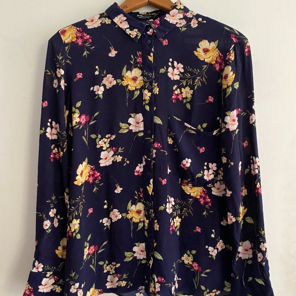 Vintage Style Button Down Shirt